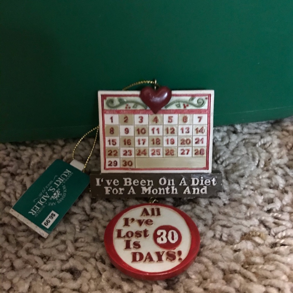 Bundle 3 Coffee Mocha Diet Christmas Ornaments NWT - Picture 4 of 4